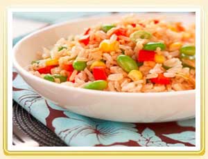 Rice Recipe: Rice and Edamame Salad
