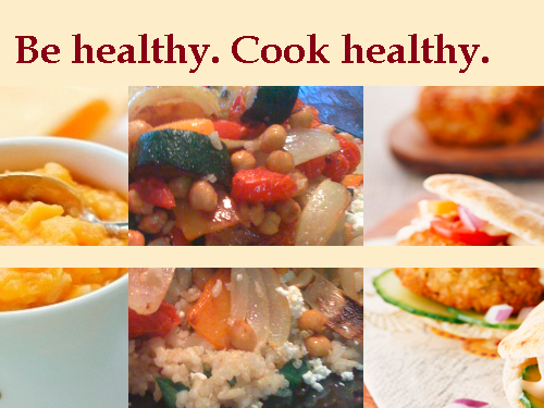 Be Healthy. Cook Healthy.