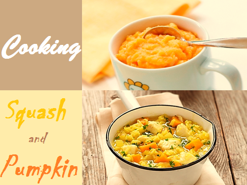 Cooking Squash and Pumpkins with Rice or Quinoa