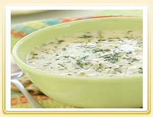 Rice Recipe: Creamy Vegetable Soup