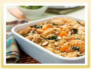 Curry Chicken and Rice Casserole