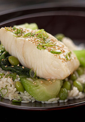 Asian-Style Halibut Dinner Packets