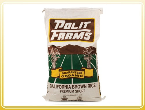 POLIT Organic U.S (California) Short Grain Brown Rice
