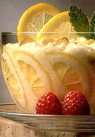 Lemon and Rice Mousse