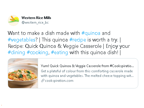 Recipe: Quick Quinoa & Veggie Casserole