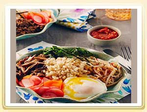 Rice Recipe Feature Korean Bibimbap Rice Bowl