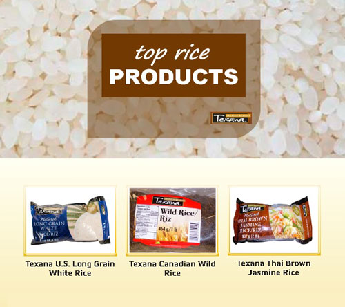 Top Rice Products: Texana